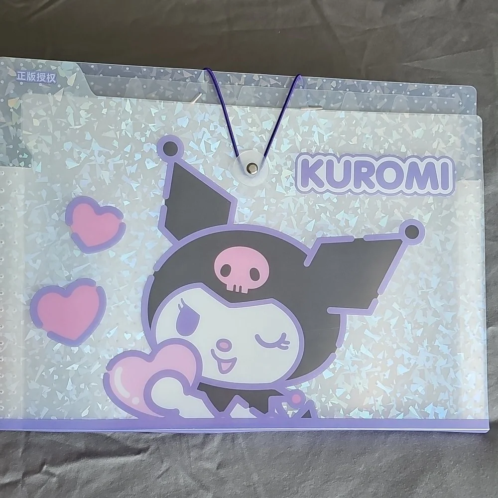 Kuromi Accordion File Folder - Picture 1 of 7